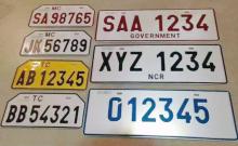 The vehicles' new license plates now available nationwide. (Photo by Top Gear Philippines)